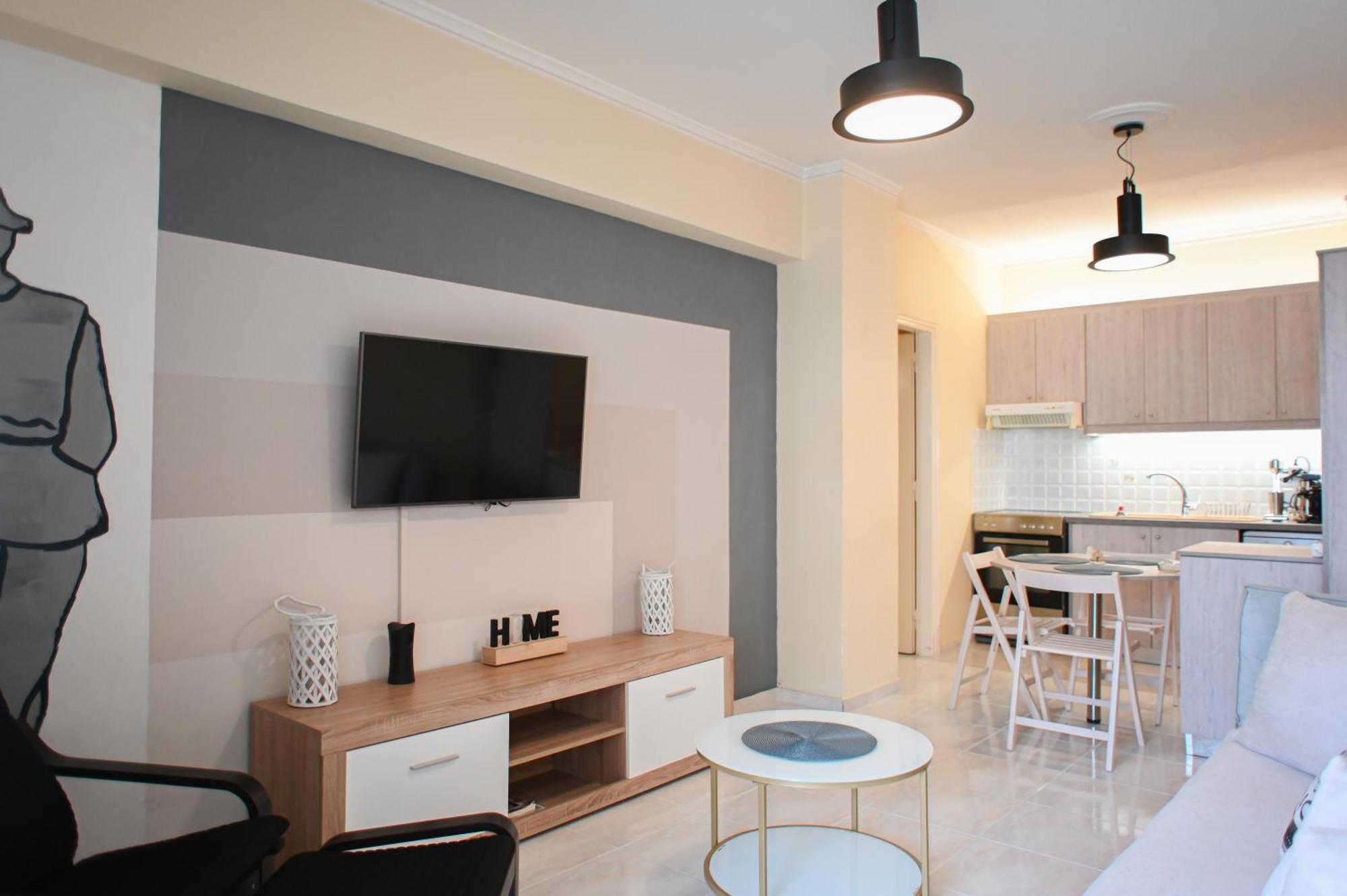 Kostas Home By Bill Apartments พาทรา ภายนอก รูปภาพ